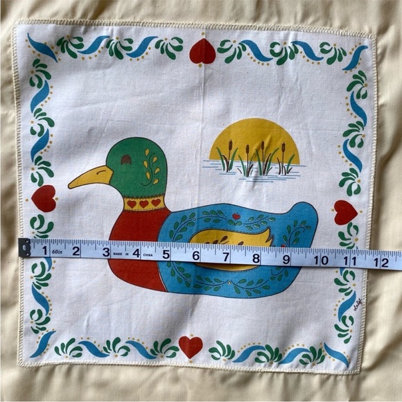 Custom Upcycled Vintage Button Front Shirt W/ Embroidered Farmhouse Duck Patch - Picture 14 of 16